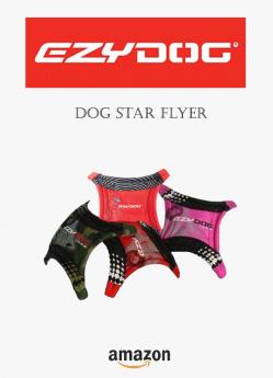 Ezydog dog star flyer freezbe