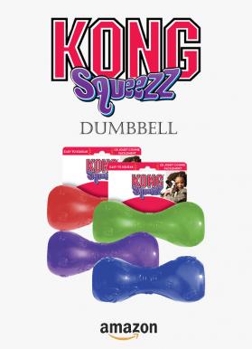 Kong squeezz dumbbell