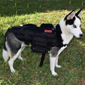 Onetigris chien militaire chasse gilet harnais chiens accessoires sortir avec votre chien dans la nature