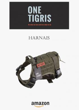 Onetigris harnais court